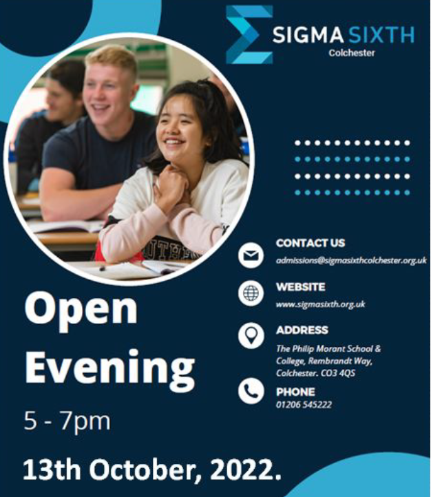Sigma Sixth Form Open Evening